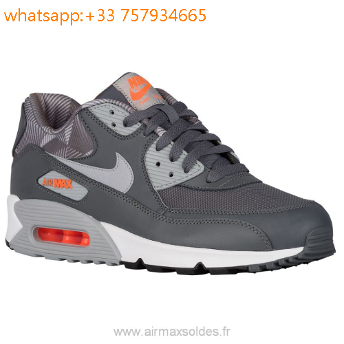 air max 90 gris orange